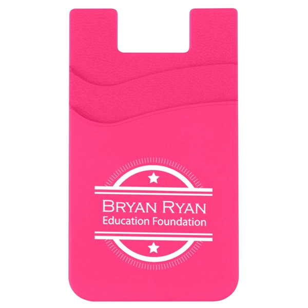 Silicone phone wallet with multiple pockets... from ASI 61125 Hit Promotional Products / Hit®