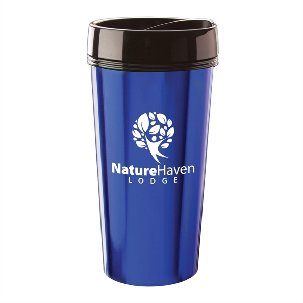 Double acrylic, insulated travel thermal, 16 oz.... from ASI 61125 Hit Promotional Products / Hit®