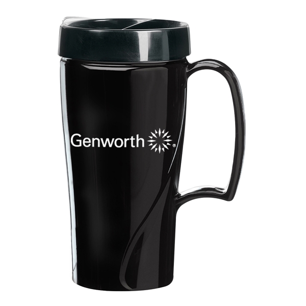 Microwave safe 16 oz. travel mug... from ASI 61125 Hit Promotional Products / Hit®