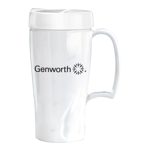 Microwave safe 16 oz. travel mug... from ASI 61125 Hit Promotional Products / Hit®