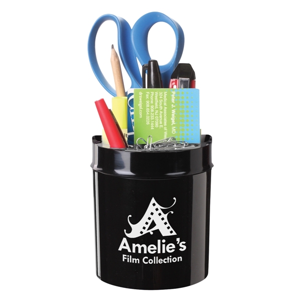 Desk organizer with pen slot and compartment... from ASI 61125 Hit Promotional Products / Hit®