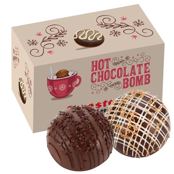 Mega Hot chocolate bomb set, our bombs are huge at 2.375"... from ASI 71685 Midnite Snax®
