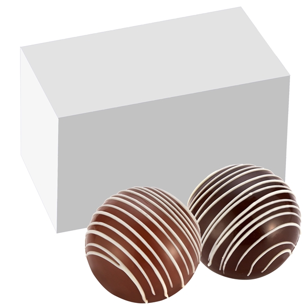 Mega Hot chocolate bomb set, our bombs are huge at 2.375"... from ASI 71685 Midnite Snax®