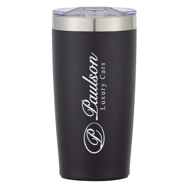 20 oz. travel mug with spill-resistant lid and double-wall insulation... from ASI 61125 Hit Promotional Products / Hit®