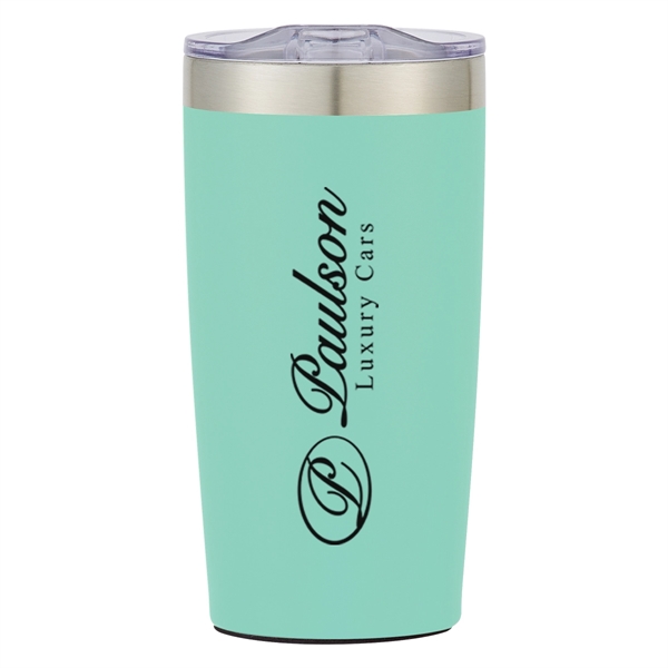 20 oz. travel mug with spill-resistant lid and double-wall insulation... from ASI 61125 Hit Promotional Products / Hit®