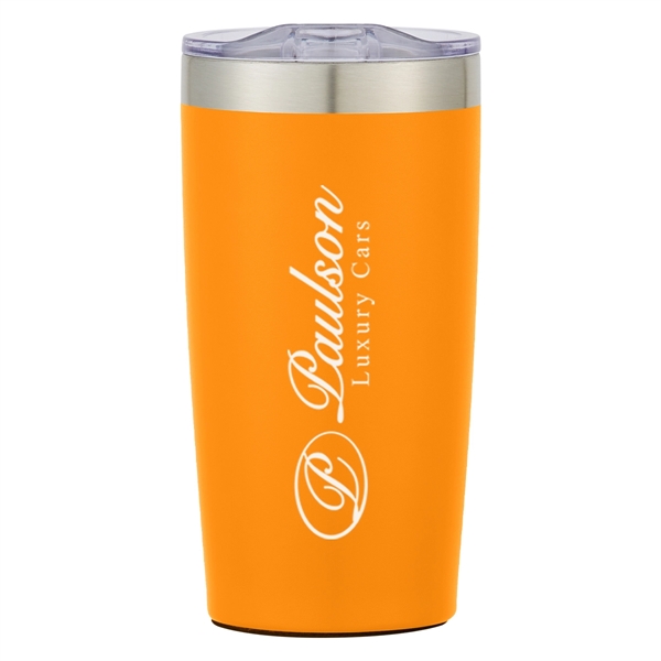 20 oz. travel mug with spill-resistant lid and double-wall insulation... from ASI 61125 Hit Promotional Products / Hit®
