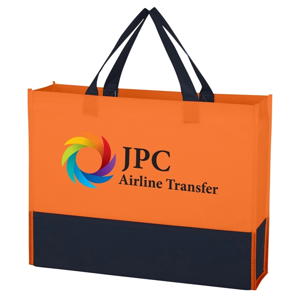Tote bag made from 80-gram non-woven, water-resistant polypropylene with 13" handles.... from ASI 61125 Hit Promotional Products / Hit®