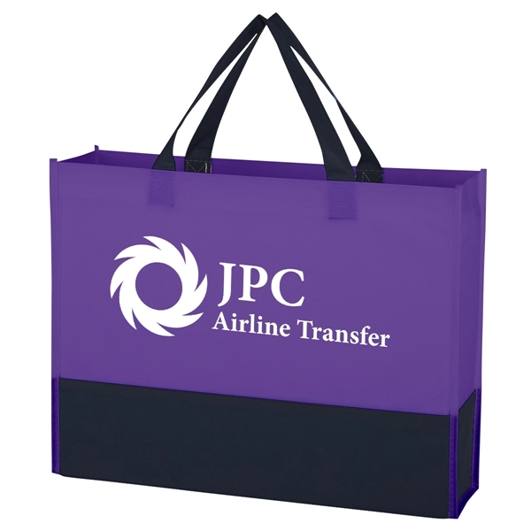 Tote bag made from 80-gram non-woven, water-resistant polypropylene with 13" handles.... from ASI 61125 Hit Promotional Products / Hit®