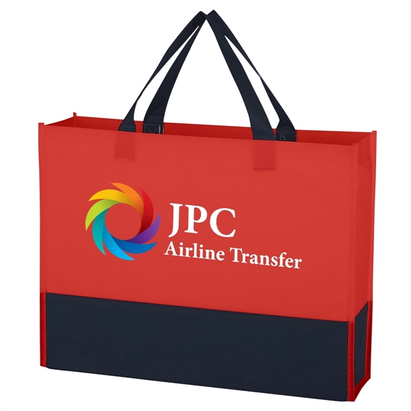 Tote bag made from 80-gram non-woven, water-resistant polypropylene with 13" handles.... from ASI 61125 Hit Promotional Products / Hit®