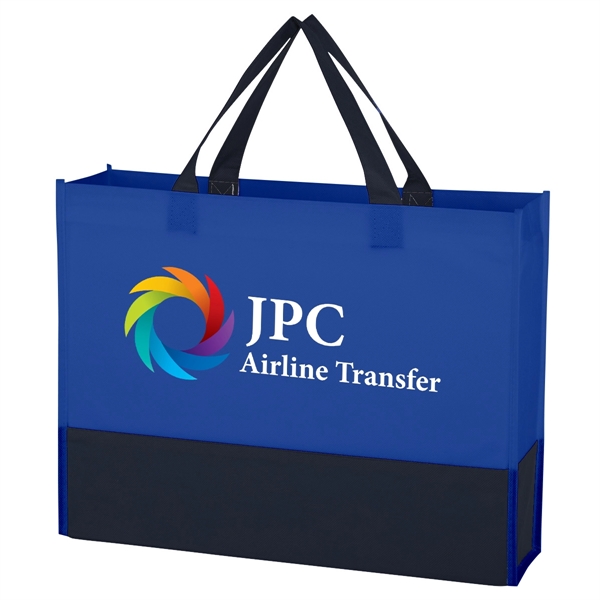 Tote bag made from 80-gram non-woven, water-resistant polypropylene with 13" handles.... from ASI 61125 Hit Promotional Products / Hit®