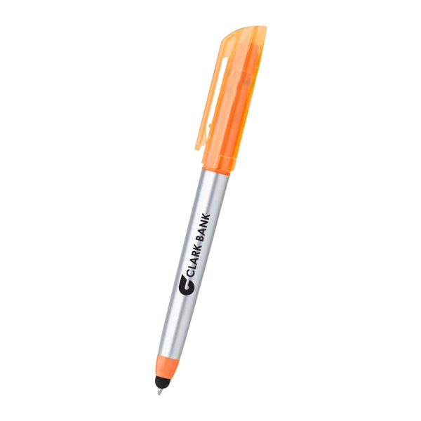 Ballpoint pen with highlighter and stylus.... from ASI 61125 Hit Promotional Products / Hit®