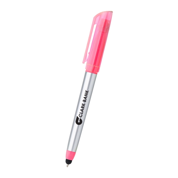 Ballpoint pen with highlighter and stylus.... from ASI 61125 Hit Promotional Products / Hit®