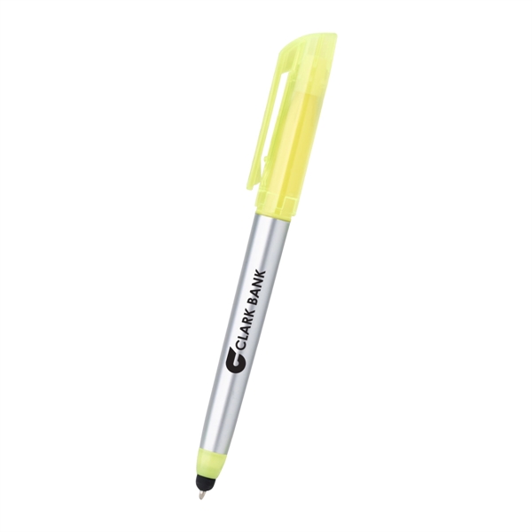 Ballpoint pen with highlighter and stylus.... from ASI 61125 Hit Promotional Products / Hit®