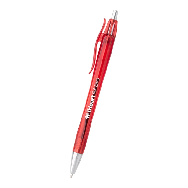 Ballpoint pen with plunger-action mechanism.... from ASI 61125 Hit Promotional Products / Hit®
