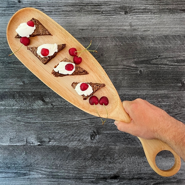 22" inch Paddle handled  board. Organic shape, hand finished craftsmanship... from ASI 63017 J K Adams