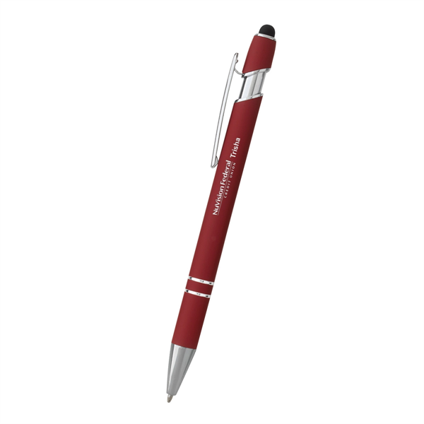 Aluminum ballpoint pen with stylus on top.... from ASI 61125 Hit Promotional Products / Hit®