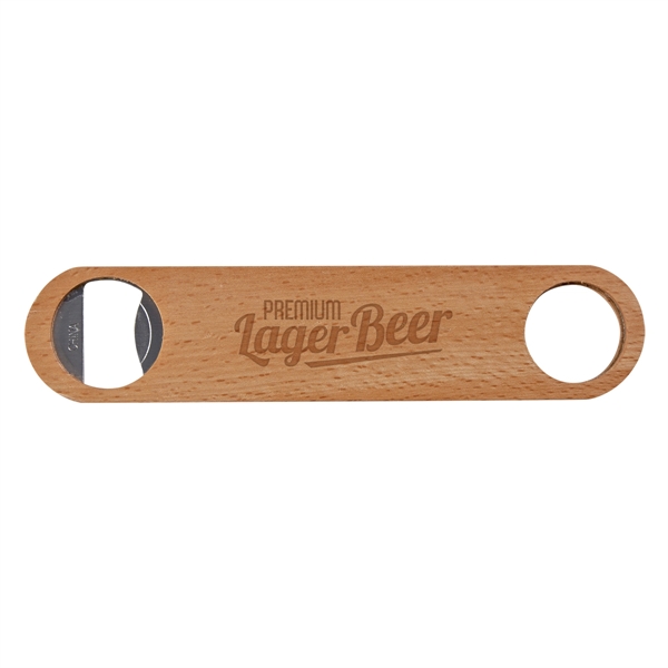1 1/2" x 7" wood bottle opener.... from ASI 61125 Hit Promotional Products / Hit®
