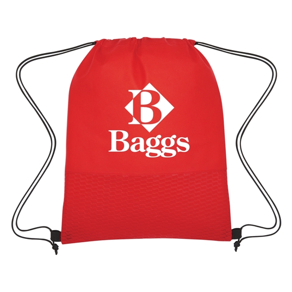 Drawstring backpack made of 80 gram nonwoven polypropylene available in multiple... from ASI 61125 Hit Promotional Products / Hit®