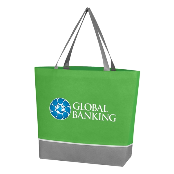 Tote bag made of nonwoven polypropylene that measures 17 1/2" x... from ASI 61125 Hit Promotional Products / Hit®