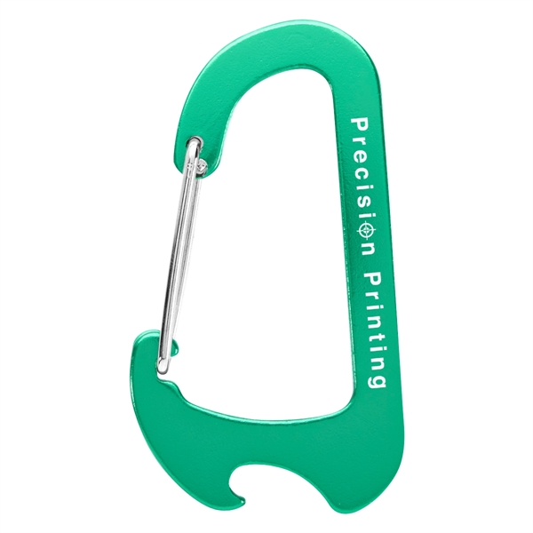 Flat carabiner that measures 1 3/4" x 3", is available in... from ASI 61125 Hit Promotional Products / Hit®