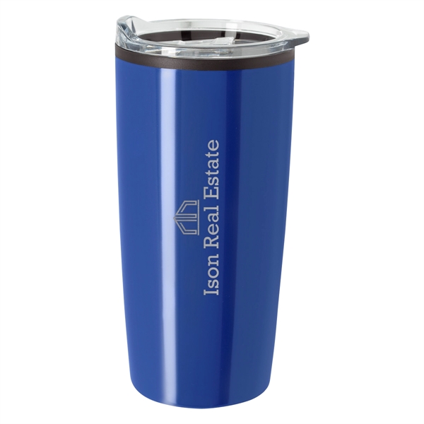 20 oz. tumbler made of stainless steel with a plastic inner... from ASI 61125 Hit Promotional Products / Hit®
