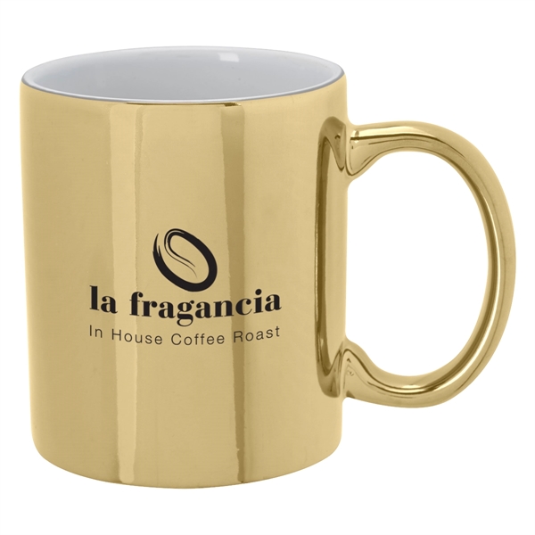 Ceramic mug available in a handful of metallic colors that meets... from ASI 61125 Hit Promotional Products / Hit®