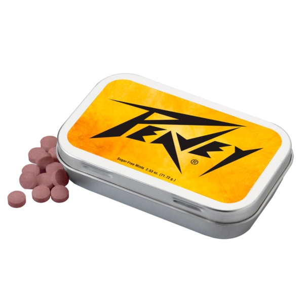 Large rectangular hinged tin filled with mints.... from ASI 88060 Snugz/USA Inc / SnugZ USA®