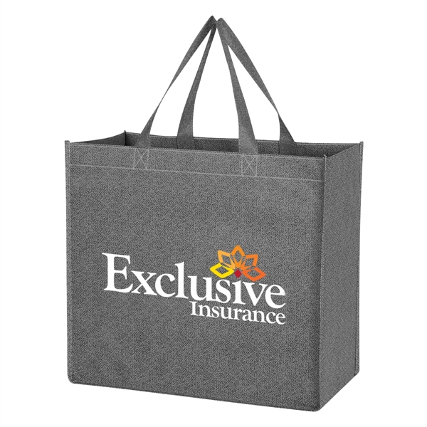 Tote bag made of 80 gram nonwoven, coated, water resistant polypropylene... from ASI 61125 Hit Promotional Products / Hit®