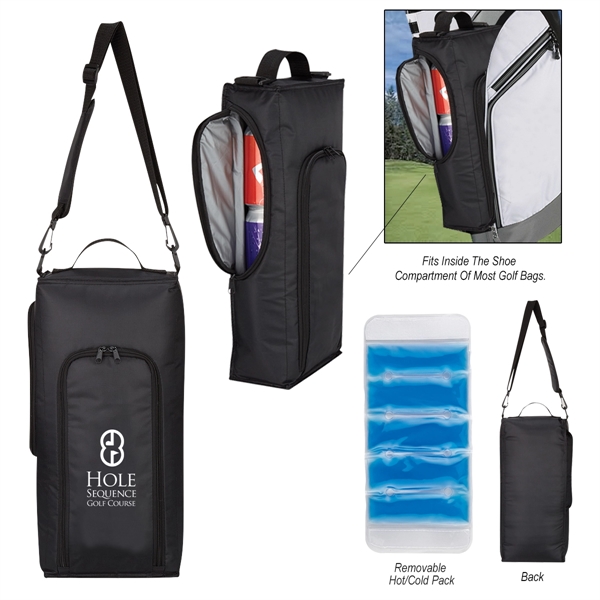 Golf kooler bag made of 420 denier polyester with PEVA lining... from ASI 61125 Hit Promotional Products / Hit®