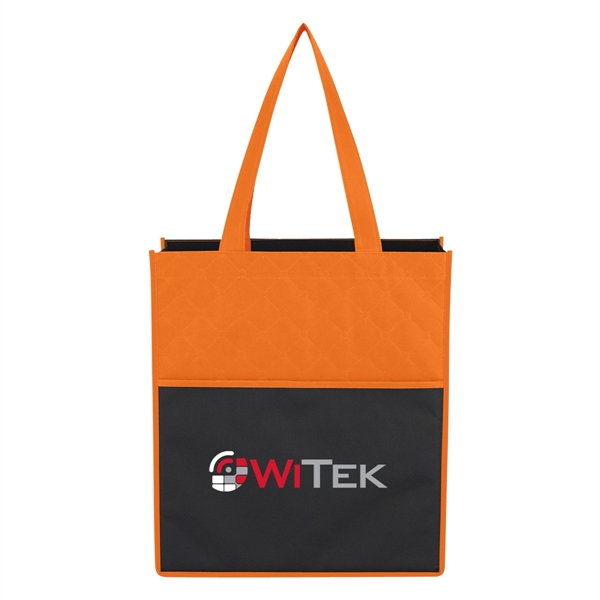 80 gram non-woven coated water-resistant polypropylene tote bag that is both... from ASI 61125 Hit Promotional Products / Hit®