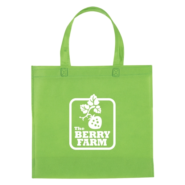 Tote bag made of 80 gram non-woven coated water-resistant polypropylene with... from ASI 61125 Hit Promotional Products / Hit®
