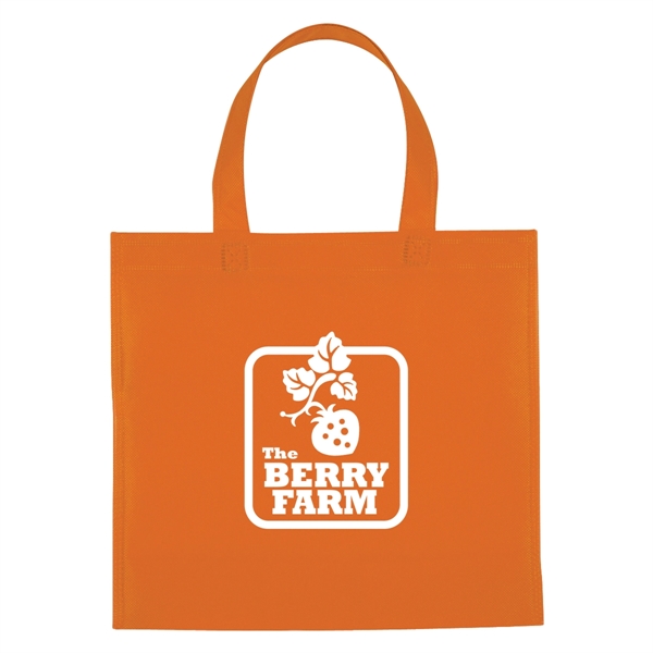 Tote bag made of 80 gram non-woven coated water-resistant polypropylene with... from ASI 61125 Hit Promotional Products / Hit®