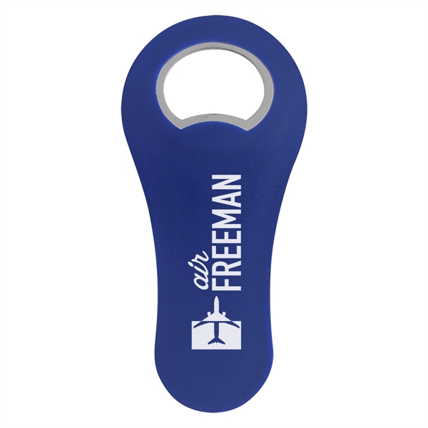 Metal bottle opener measuring 2" x 4" and available in five... from ASI 61125 Hit Promotional Products / Hit®