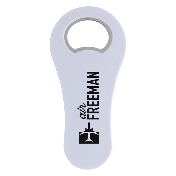 Metal bottle opener measuring 2" x 4" and available in five... from ASI 61125 Hit Promotional Products / Hit®