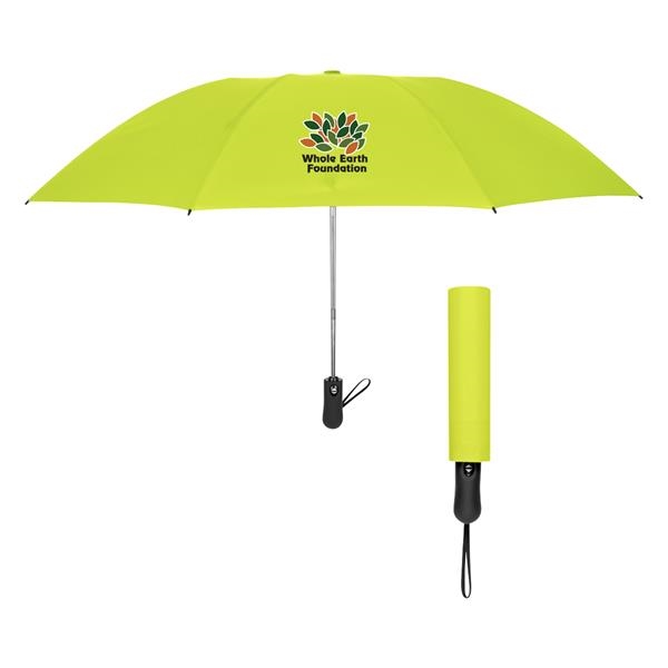 Automatic open umbrella with metal shaft, inverted design and 46" arc... from ASI 61125 Hit Promotional Products / Hit®