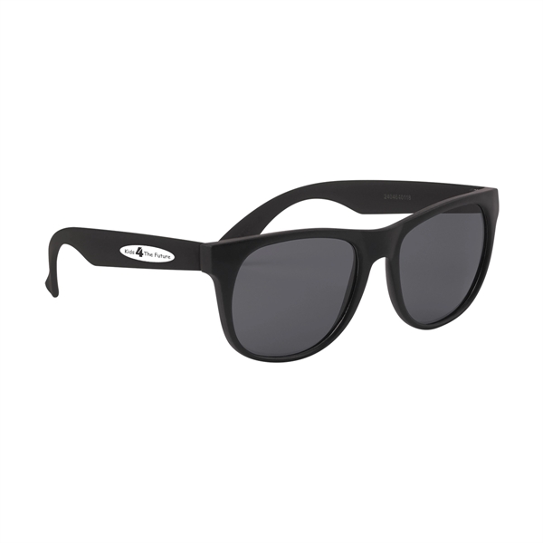 Rubberized sunglasses made of polypropylene with UV400 lenses that provide 100%... from ASI 61125 Hit Promotional Products / Hit®