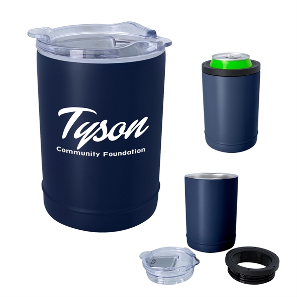 BPA free insulated beverage holder and tumbler made of stainless steel... from ASI 61125 Hit Promotional Products / Hit®