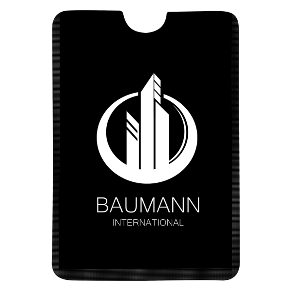 Phone sleeve made of PVC material fused with aluminum foil that... from ASI 61125 Hit Promotional Products / Hit®