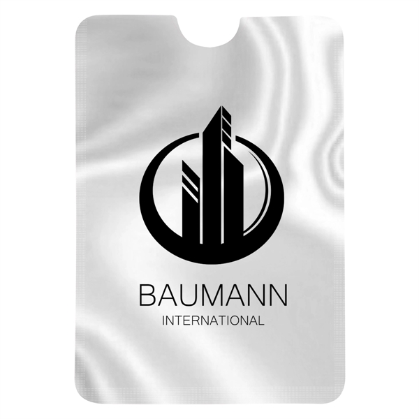 Phone sleeve made of PVC material fused with aluminum foil that... from ASI 61125 Hit Promotional Products / Hit®
