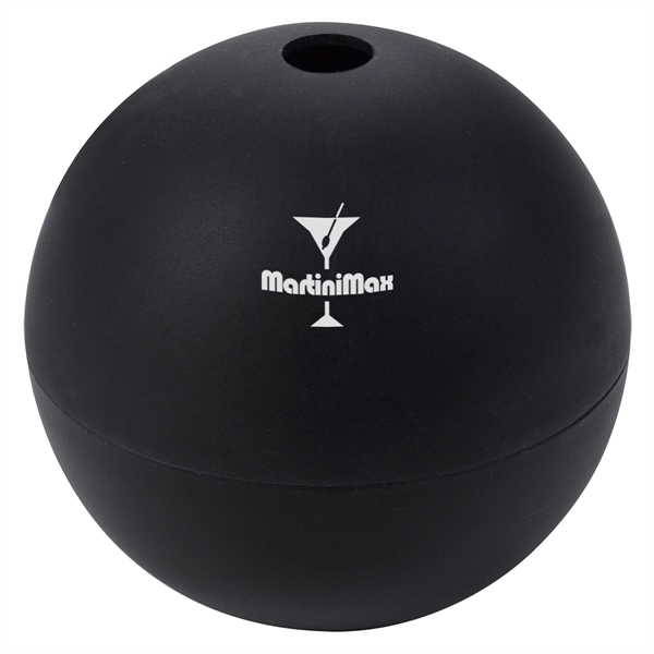 Ice cube mold shaped like a sphere and made of silicone... from ASI 61125 Hit Promotional Products / Hit®