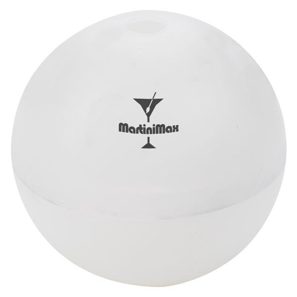 Ice cube mold shaped like a sphere and made of silicone... from ASI 61125 Hit Promotional Products / Hit®