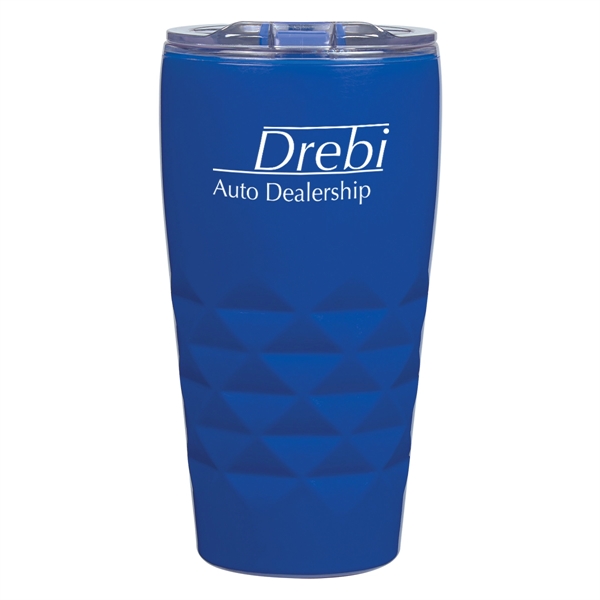 16 oz. acrylic tumbler with double wall insulation and snap-on, spill-resistant,... from ASI 61125 Hit Promotional Products / Hit®