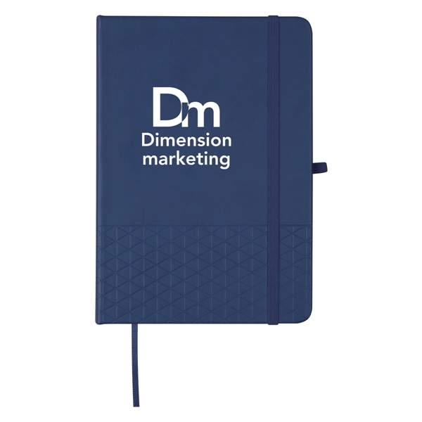Journal with 70 lined pages, a pen loop, polypropylene cover, matching... from ASI 61125 Hit Promotional Products / Hit®