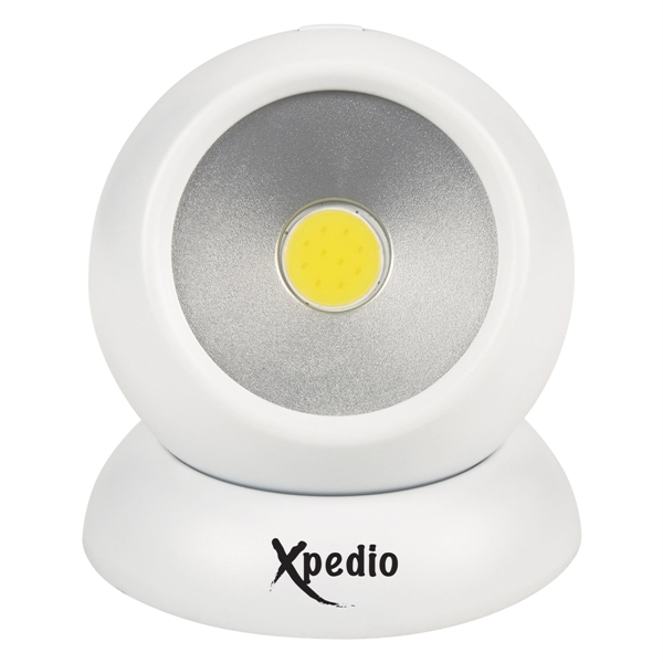 Extra-bright white COB light with a magnetic base, on/off push button,... from ASI 61125 Hit Promotional Products / Hit®