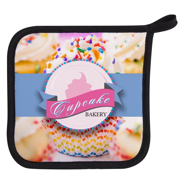 6 3/4" pot holder with large imprint area and a convenient... from ASI 61125 Hit Promotional Products / Hit®