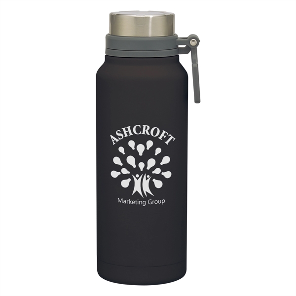 40 oz. double wall stainless steel vacuum-insulated growler with an easy... from ASI 61125 Hit Promotional Products / Hit®