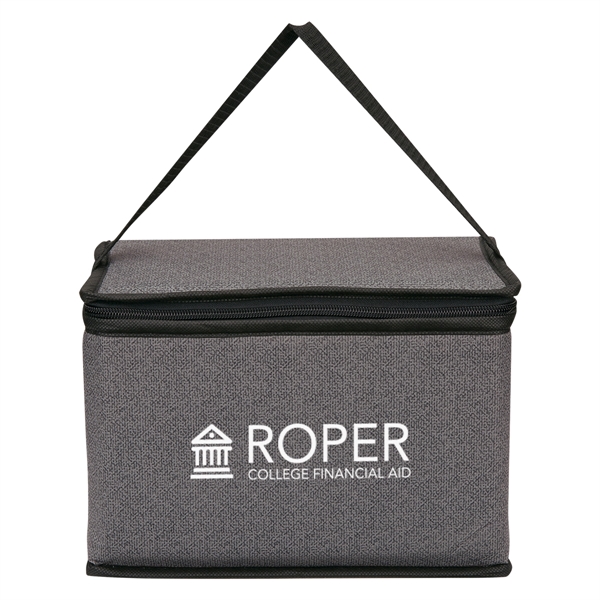 Heather cooler lunch bag made of 80 gram laminated non-woven, coated... from ASI 61125 Hit Promotional Products / Hit®