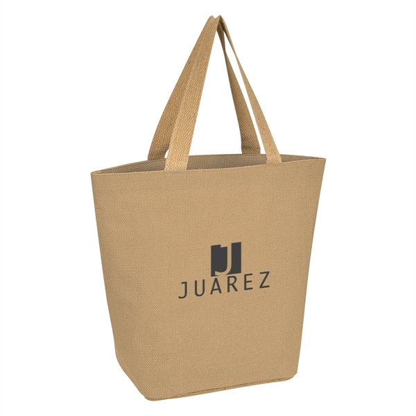 Tote bag made of 100% pure jute which is biodegradable 24"... from ASI 61125 Hit Promotional Products / Hit®