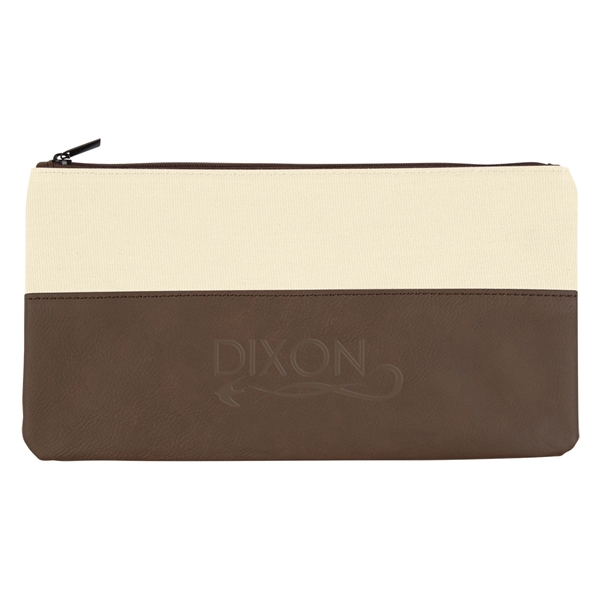 10" x 5 1/2" zippered pouch made of 12 oz. cotton... from ASI 61125 Hit Promotional Products / Hit®