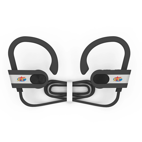 Wireless earbuds with Bluetooth 4.0 technology, 110 mAh lithium ion, Grade... from ASI 61125 Hit Promotional Products / Hit®